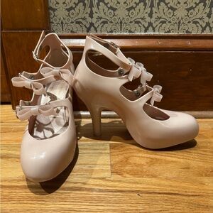 Vivienne Westwood Melissa triple bow strap heels